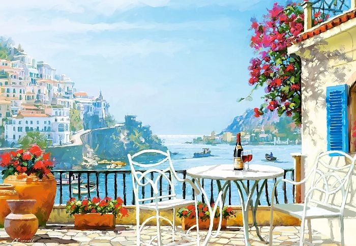 Castorland 1000 pieces puzzle: Table for two C-105007