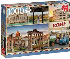 Puzzle Jumbo 1000 pieces: Greetings from Rome