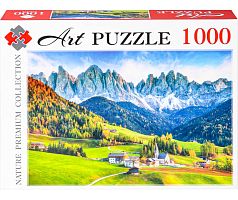 Artpuzzle 1000 pieces puzzle: Italy. Santa Magdalena Village