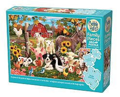 Cobble Hill Puzzle 350 pieces: Farm Animals