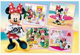 Trefl Puzzle 60 pieces: Cute Minnie