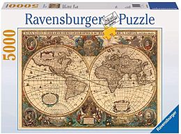 Puzzle 5,000 pieces Ravensburger Historical world map