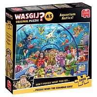 Jumbo 1000 pieces Puzzle: Wasgij. In the Aquarium (Original 43)