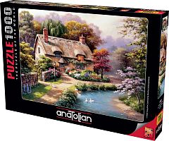 Anatolian jigsaw puzzle 1000 pieces: the Duck trail at the cottage