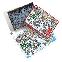 Cobble Hill 1000 Pieces Puzzle: Humor - Hockey