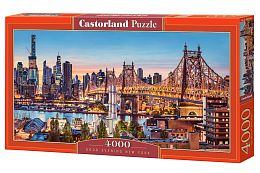 Castorland 4000-piece Puzzle: Good Evening New York (MARKDOWN)