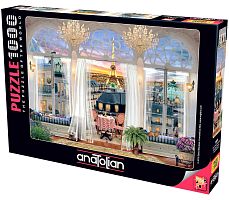 Anatolian 1000 Pieces Puzzle: Rooftop Terrace in Paris