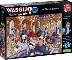 Puzzle Jumbo 1000 pieces: Wasgij. Barbershop (Mystery 27)