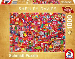 Schmidt 1000-piece Puzzle: Vintage Toys (MARKDOWN)