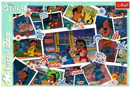 Trefl 1000-piece Puzzle: Lilo and Stitch on Vacation (MARKDOWN)