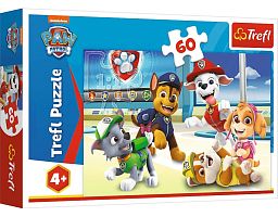 Trefl Puzzle 60 pieces: In the world of dogs. Puppy Patrol