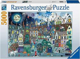 Ravensburger 5000 Piece Puzzle: Fantastic Street