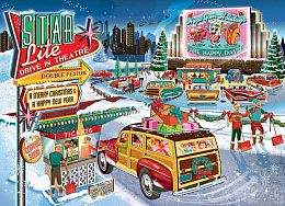 Cobble Hill 1000 Pieces Puzzle: Christmas Car Dealership