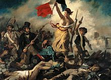 Puzzle Clementoni 1000 pieces: Delacroix. Liberty leading the people