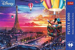 Trefl 1000-piece Puzzle: Mickey and Minnie in Paris