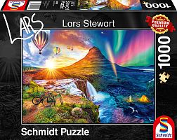 Schmidt 1000 Pieces Puzzle: Iceland-Day and Night