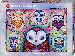 Puzzle Heye 1000 pieces: Owlets