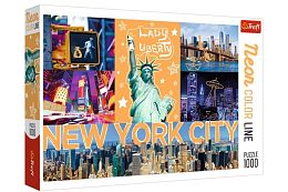 Puzzle Trefl 1000 pieces: Neon city