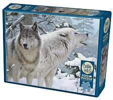 Cobble Hill Puzzle 500 pieces: The Breath of Winter (wolves)