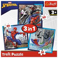 Puzzle Trefl 20#36#50 details: Spider Friends