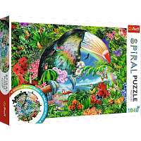 Trefl 1040 Puzzle Pieces: Tropical Animals