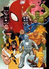 Puzzle Clementoni 1000 pieces: Marvel Heroes