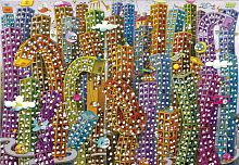 Puzzle Clementoni 2000 details: the Urban jungle