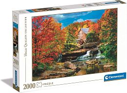 Puzzle Clementoni 2000 pieces: Glade Creek Mill