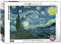 Puzzle Eurographics 1000 pieces: Starry night