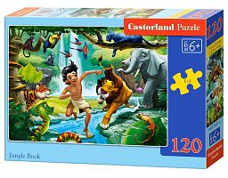 Puzzle Castorland 120 parts: the jungle Book