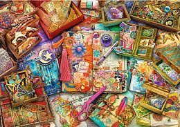 Trefl 1000 Pieces Puzzle: Tea Time. A kaleidoscope of memories