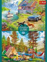 Trefl Puzzle 2x500 pieces: Summer Vacation