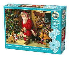 Cobble Hill Puzzle 350 pieces: Santa's Lucky Stocking