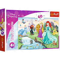 Trefl 60 Pieces Puzzle: Meet the Princesses