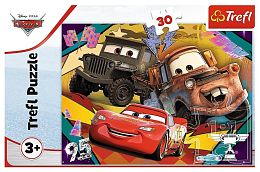 Trefl Puzzle 30 pieces: Acceleration. Cars