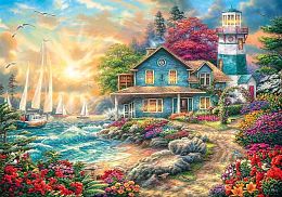 Cherry Pazzi puzzle 2000 details: House by the sea