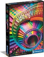 Puzzle Clementoni 500 pieces: Colors-spiral staircase