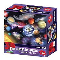 Prime 3D puzzle 100 pieces: Planets