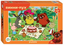 Step puzzle 260 pieces: Winnie the Pooh (new)