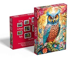 Cherry Pazzi Puzzle 1000 pieces: Colorful Owl