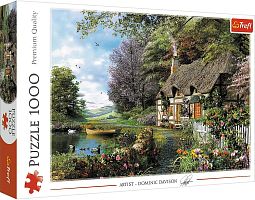 Puzzle Trefl 1000 pieces: Cozy corner. Davison