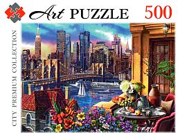 Artpuzzle Puzzle 500 details: Night Metropolis