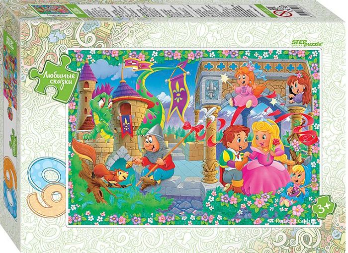 Puzzle Step 60 details: Sleeping beauty (Favourite tales) 81027