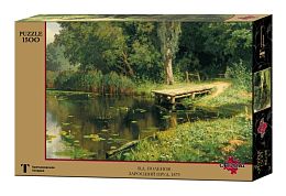Stella puzzle 1500 pieces: Overgrown pond