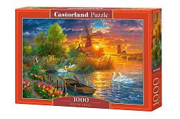 Castorland 1000 pieces Puzzle: Evening Idyll