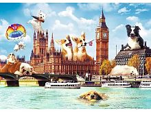 Puzzle Trefl 1000 pieces: Dogs in London