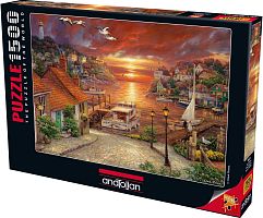 Anatolian jigsaw puzzle 1500 pieces: the Road to the sunset