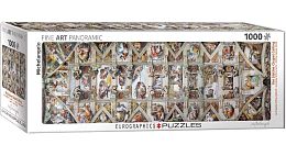 Puzzle Eurographics 1000 pieces: the Sistine chapel ceiling