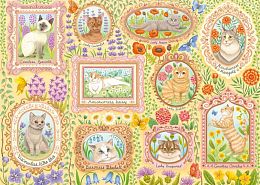 Schmidt 1000-piece puzzle: Portraits of aristocratic cats