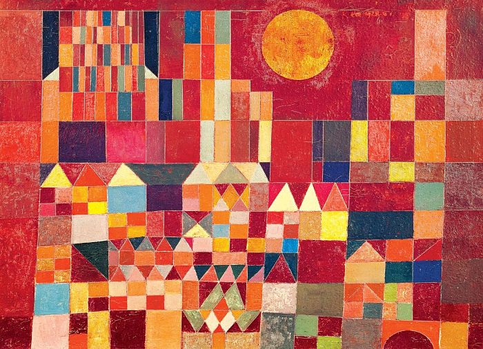 Eurographics 1000 pieces puzzle: Castle and sun, Paul Klee 6000-0836